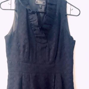 Black diamond print dress barn sz4